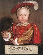 HOLBEIN, Hans the Younger, Portrait of Edward, Prince of Wales sg